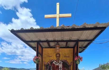 βεβηλωσαν προσκυνηταρι στην Κατω Βλασια Αχαιας