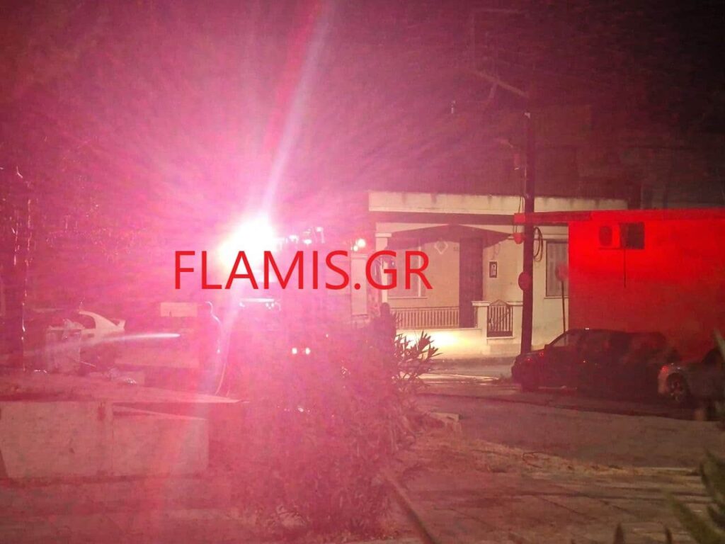 φωτια καδος νυχτα πατρα