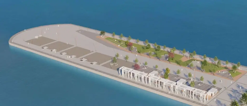 Αιβαλης θαλασσιο μετωπο